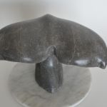 Sperm Whale Flukes Irish Blue Limestone